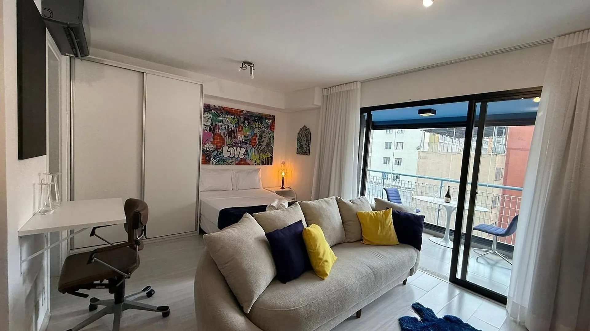 Apto Ed.Brasil - Baixo Augusta | Bela Vista C/Vaga Sao Paulo